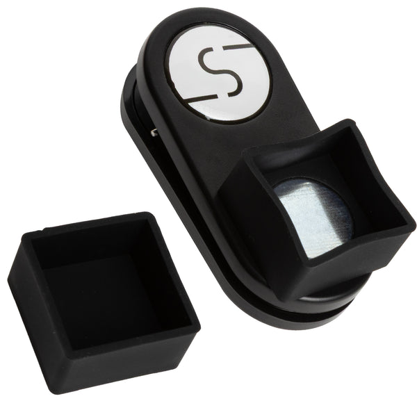 Magnetic Chalk Clip W/Round & Square Holder
