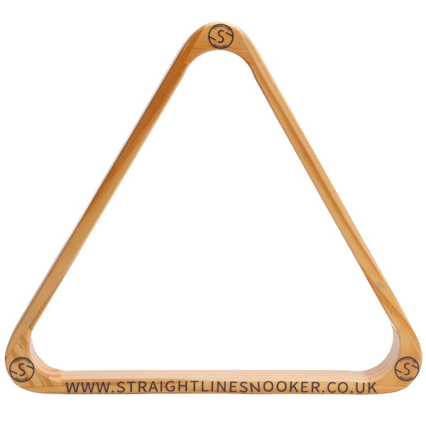 Straightline Snooker Wooden Logod Triangle